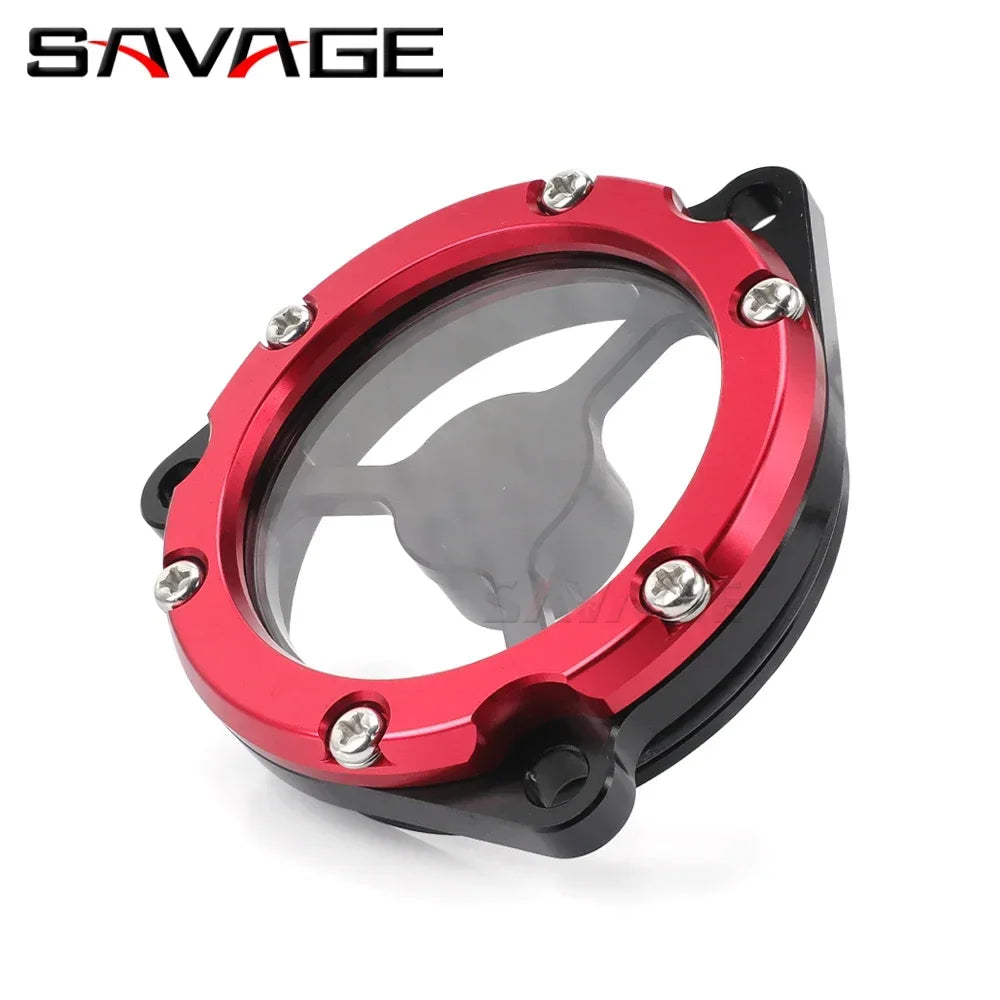 Tapa Transparente Starter Idle Gear – Suzuki DRZ 400 / LTZ 400 / LTR 450
