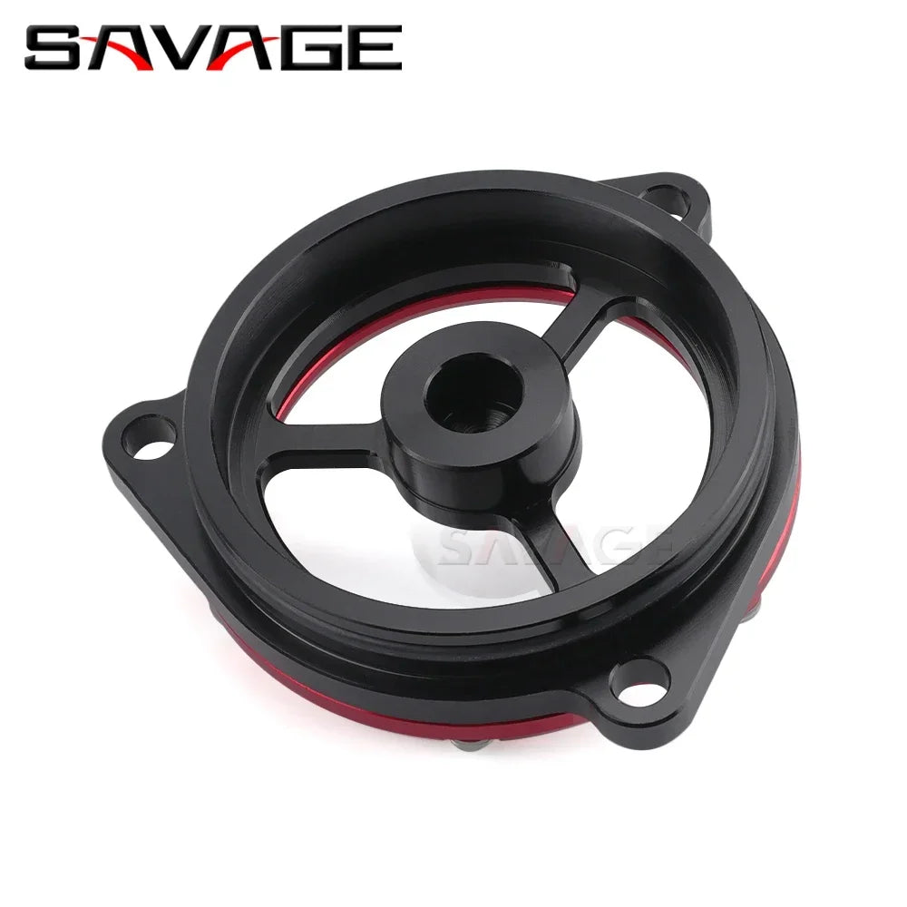 Tapa Transparente Starter Idle Gear – Suzuki DRZ 400 / LTZ 400 / LTR 450