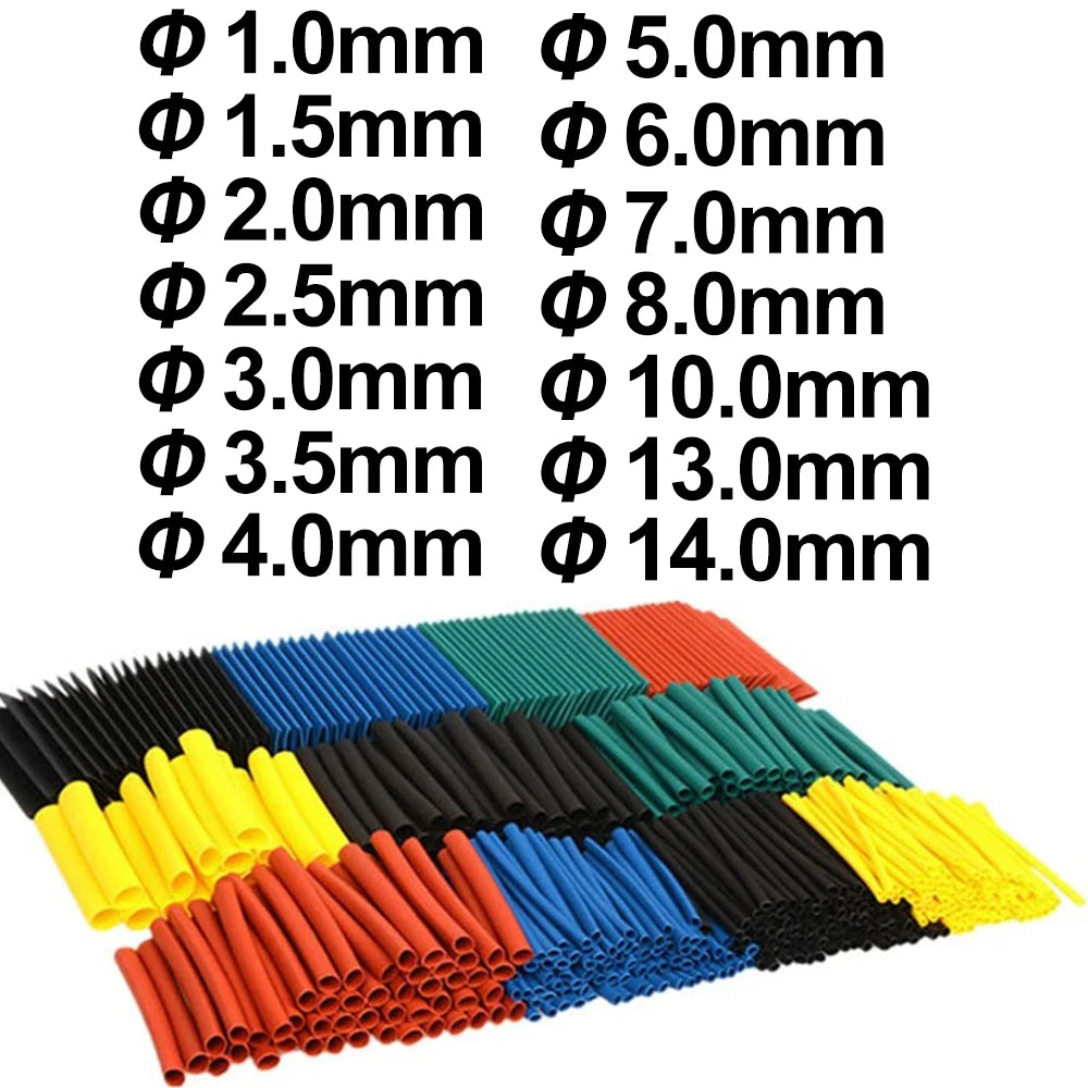 Kit Tubos Termorretráctiles para Cables Eléctricos