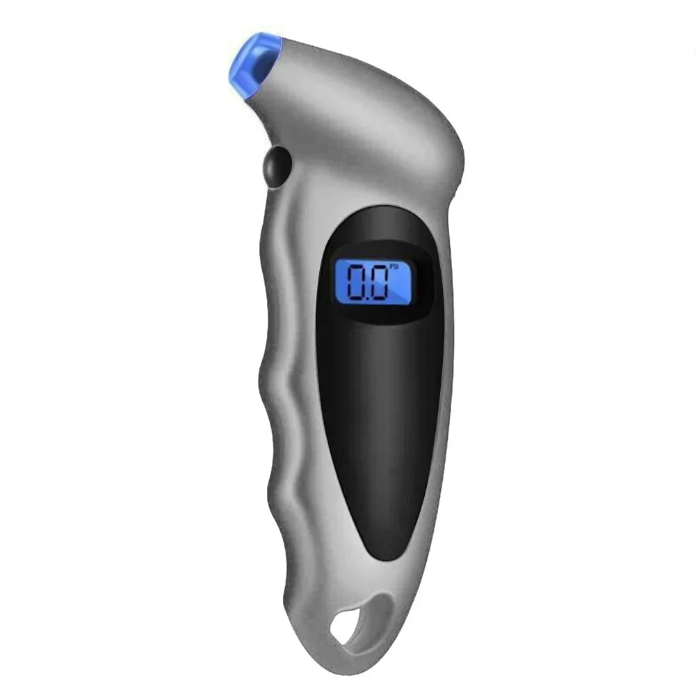 Medidor Digital de Presión de Neumáticos de Alta Precisión con Luz – Para Quad, Coche y Moto