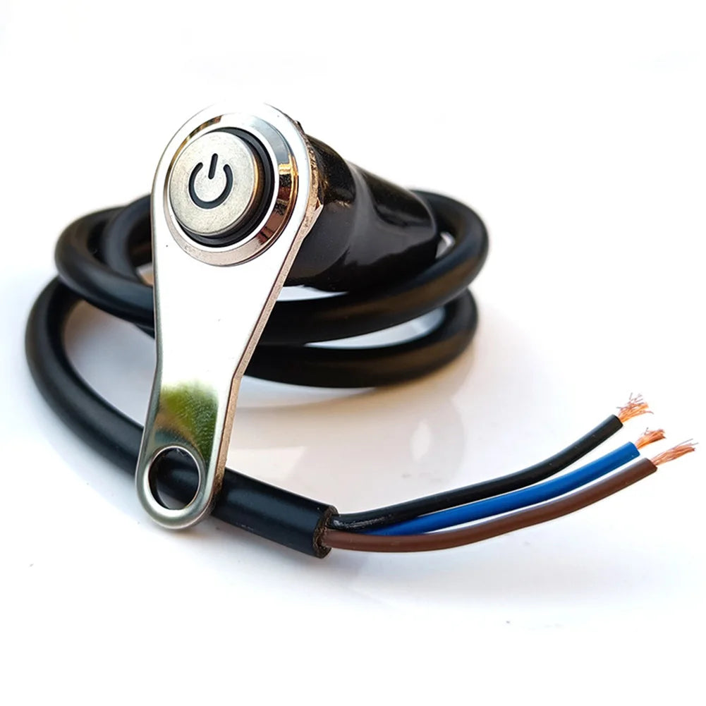 Interruptor LED Universal 12V ON/OFF Impermeable para Luces y Claxon