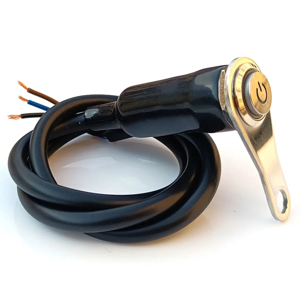 Interruptor LED Universal 12V ON/OFF Impermeable para Luces y Claxon