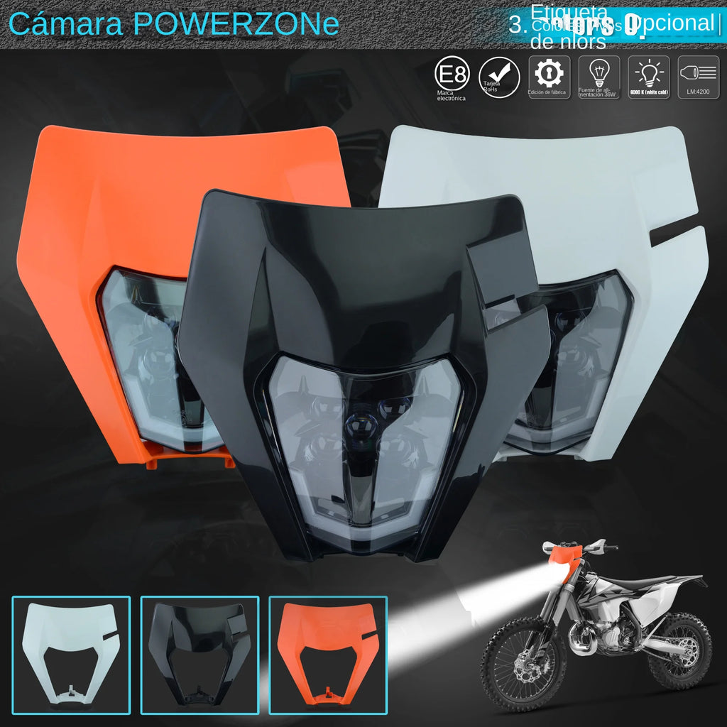 Faro LED Estilo KTM para Moto